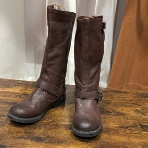 Frye youth Veronica slouch boots in sz 12.5